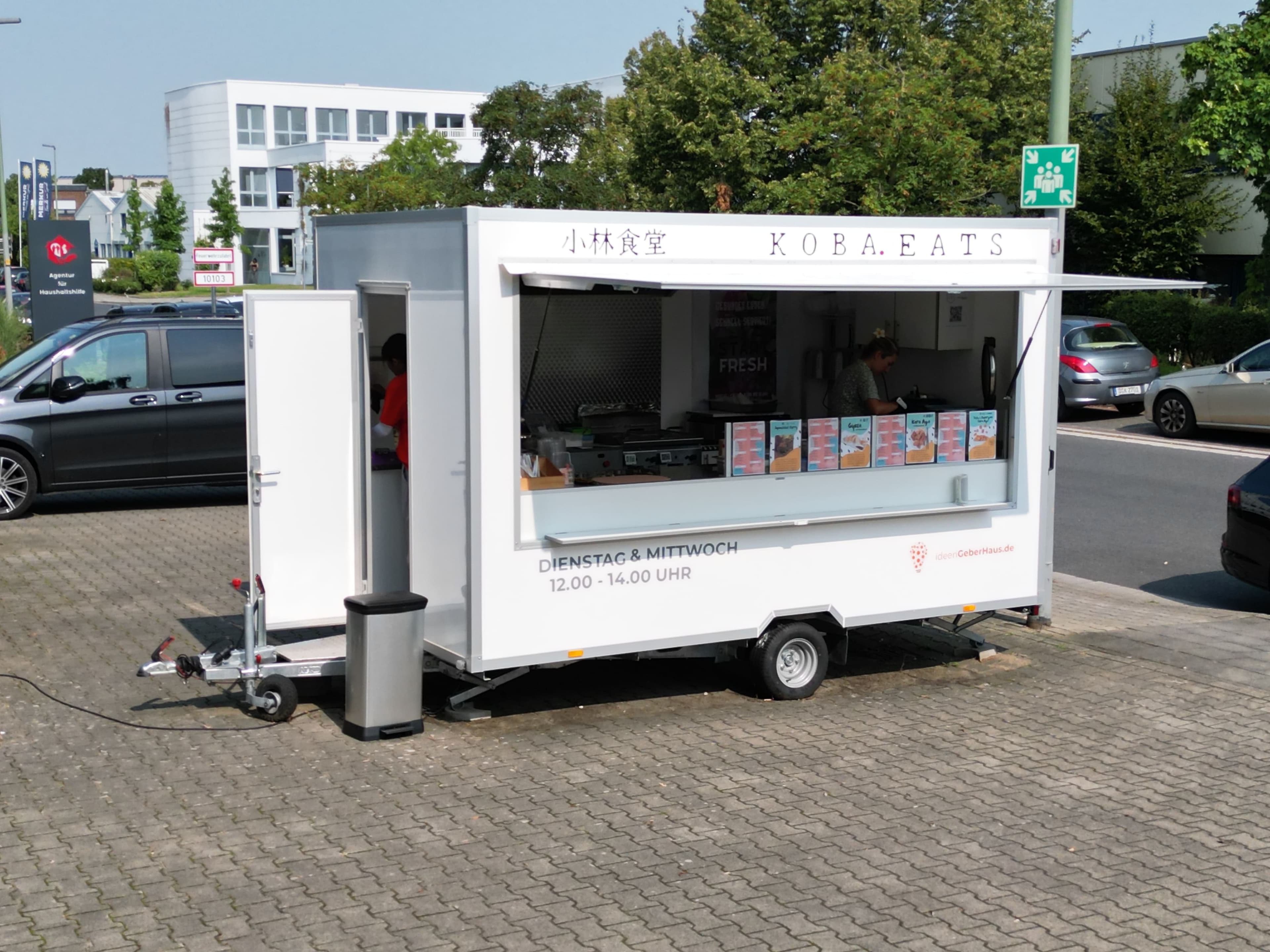 Foodtruck Innenbereich und Geräte