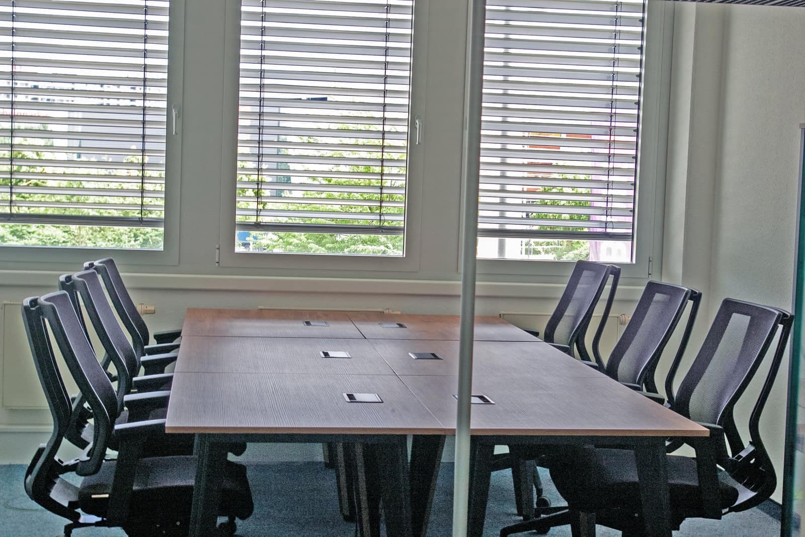 Einzelarbeitsplatz im Shared Office